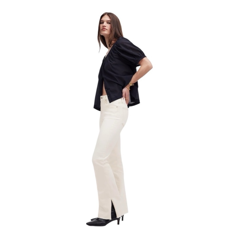 Madewell Kick Out Full-Length Jeans in Vintage Canvas‎ Size 33 /16 NEW NO641